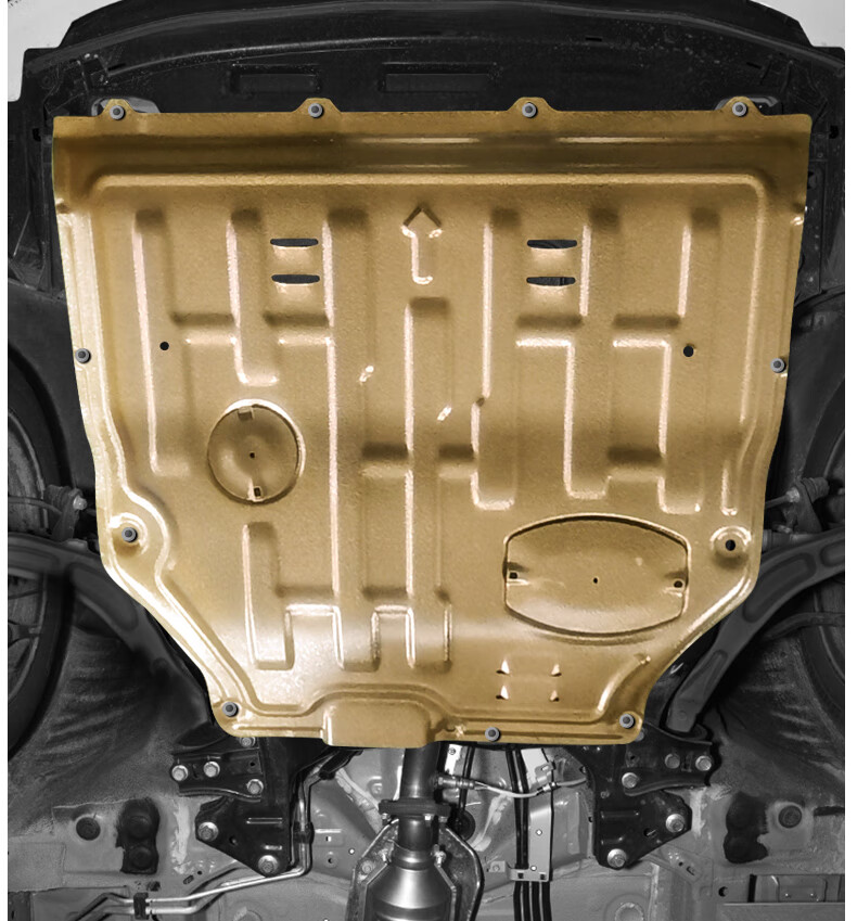 下护板改装imax8专用底护板底盘配件锦绣荣威imax8发动机3d下护板锰钢