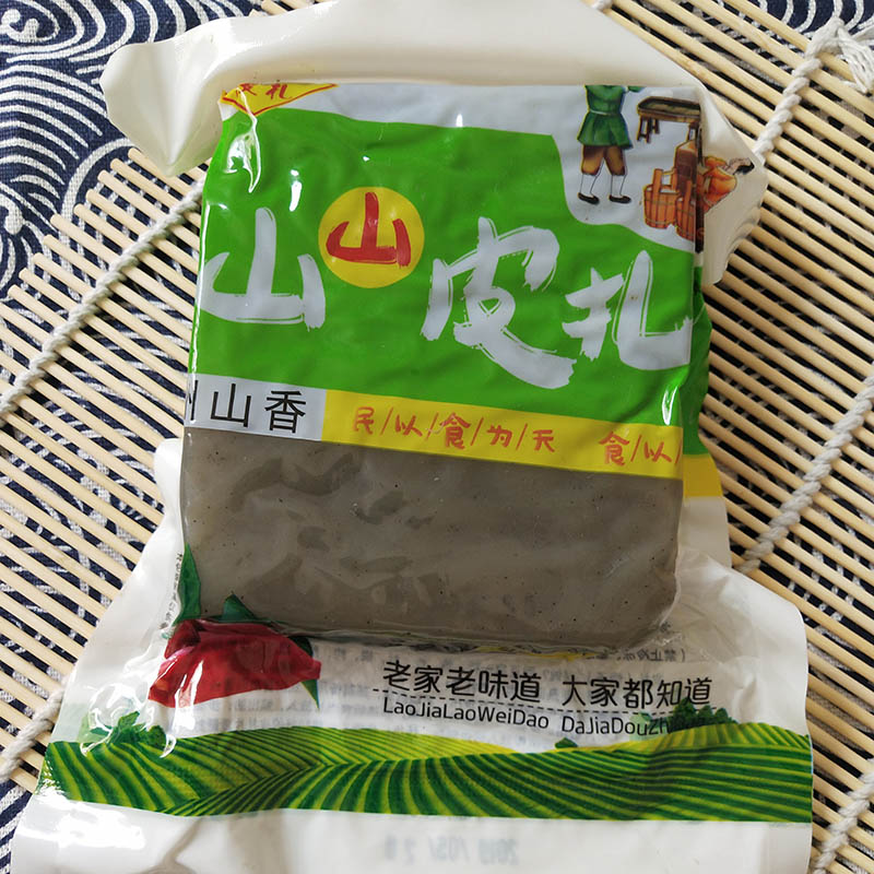 河南新乡土特产红薯焖子皮扎 闷子皮渣美食300g*10袋真空小吃