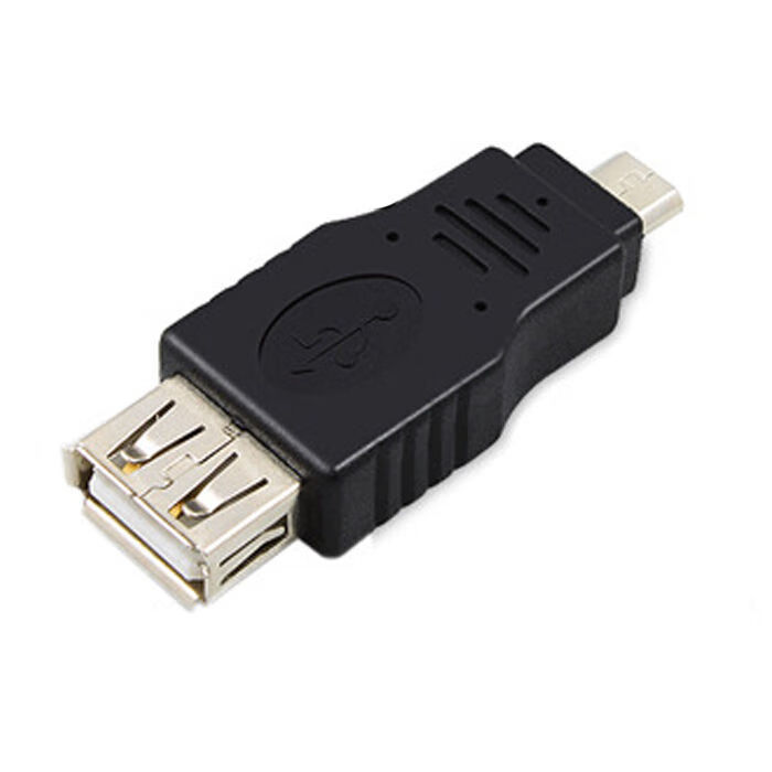 汽车音响u盘转接头车载miniusb转接线车用mp3数据线转换头转换器乔鸟t