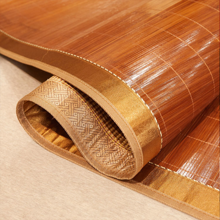 竹子凉席直筒定制席竹席子1.2米夏天1.8米2米床1.