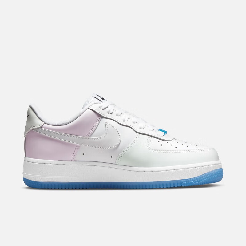 耐克(nike)air force1空军一号af1女低帮运动休闲板鞋 ct3839 粉白色