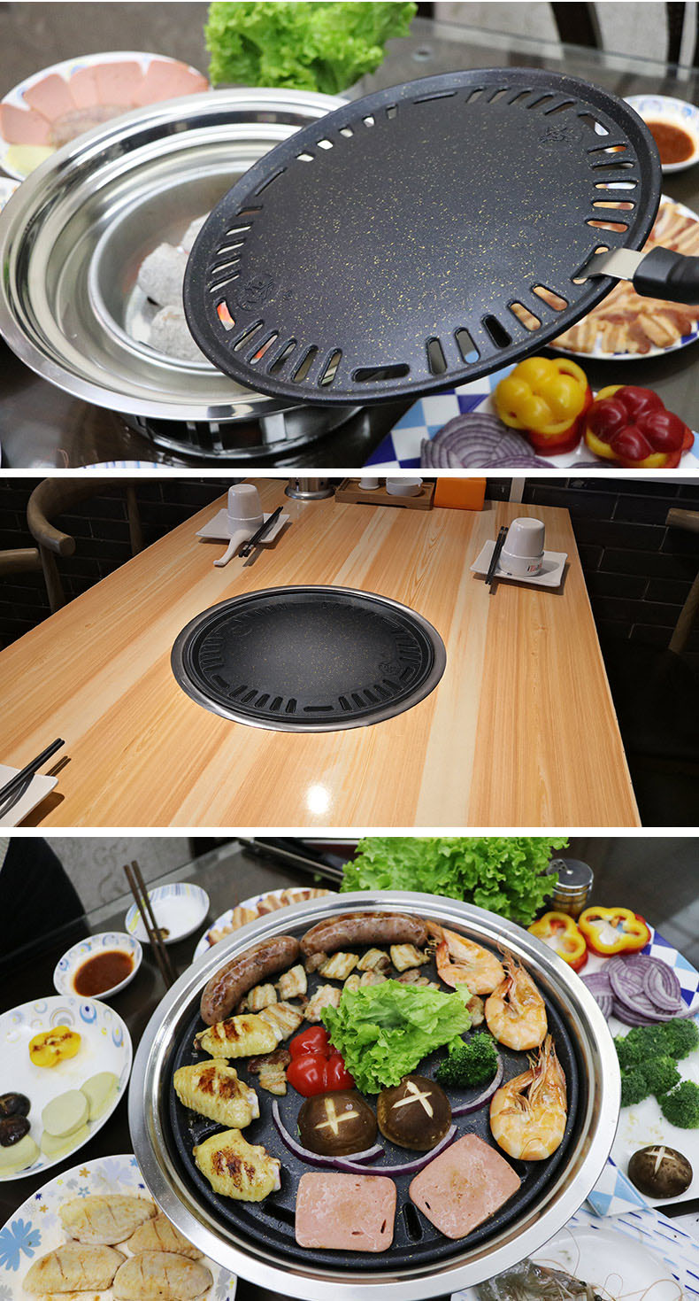 商用大号烤炉【韩式烤盘】【图