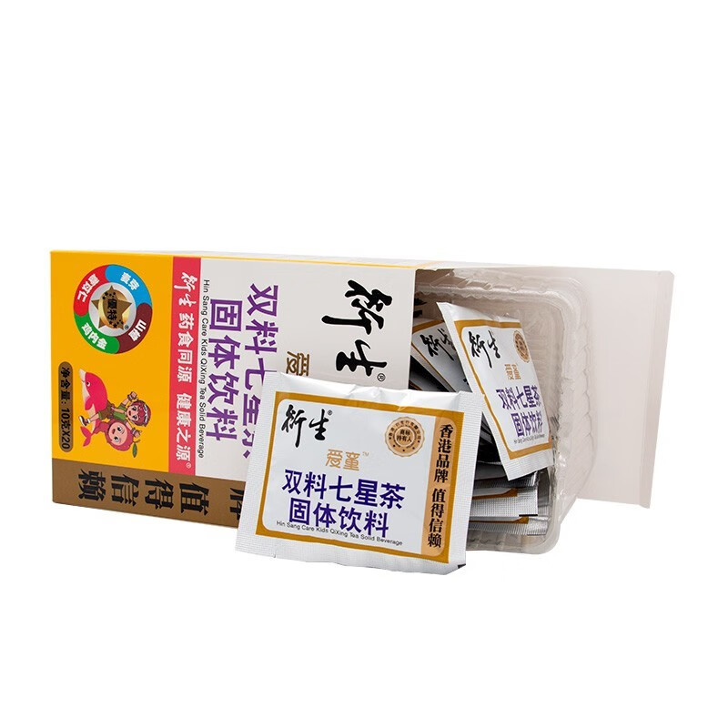 衍生爱童双料七星茶固体饮料10g20条