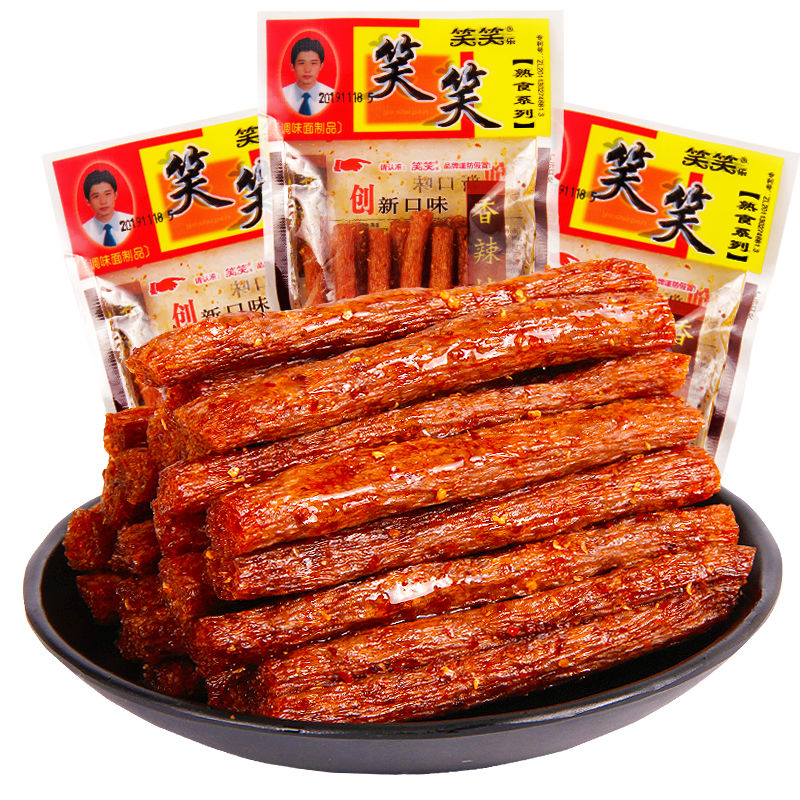 京喜好货笑笑香辣棒网红麻辣棒8090后儿时怀旧麻辣办公室休闲小零食3