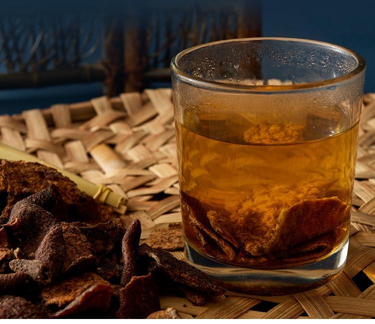 亏本卖啦川贝老陈皮片正宗新会陈皮干罐装广东特产零食开罐即食陈皮茶