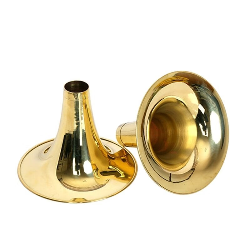 加厚雕花唢呐碗加厚唢呐碗彩色唢呐碗唢呐乐器配件黄碗a