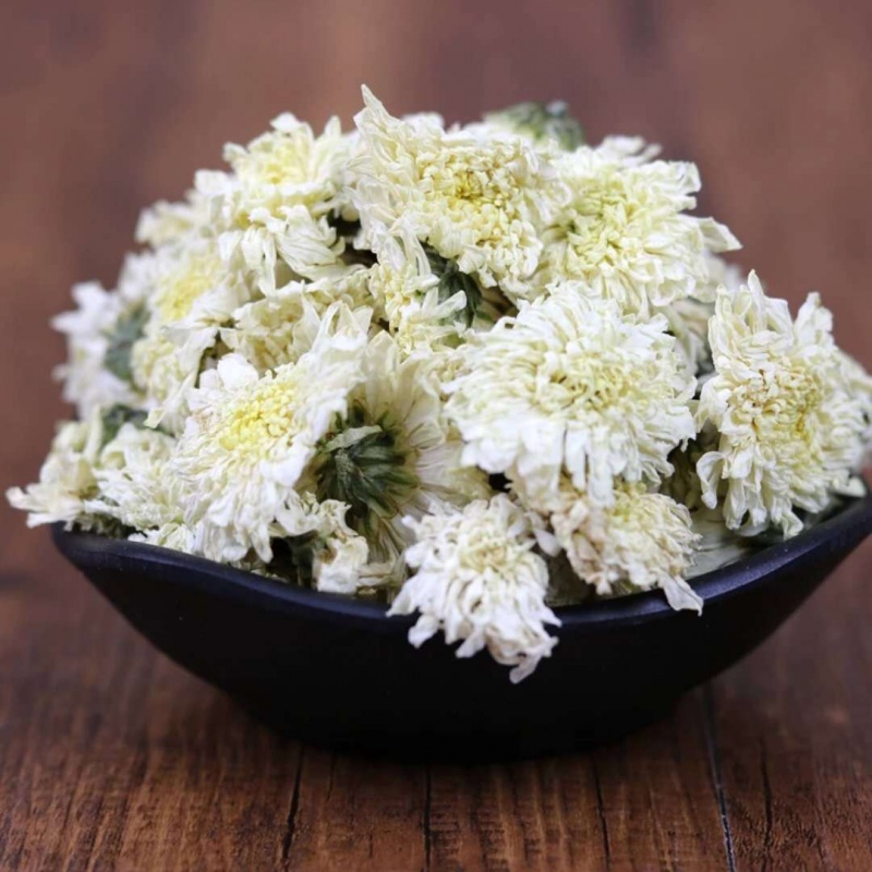 黄山白菊花茶散装新货泡水喝的七月菊苦菊花茶非黄