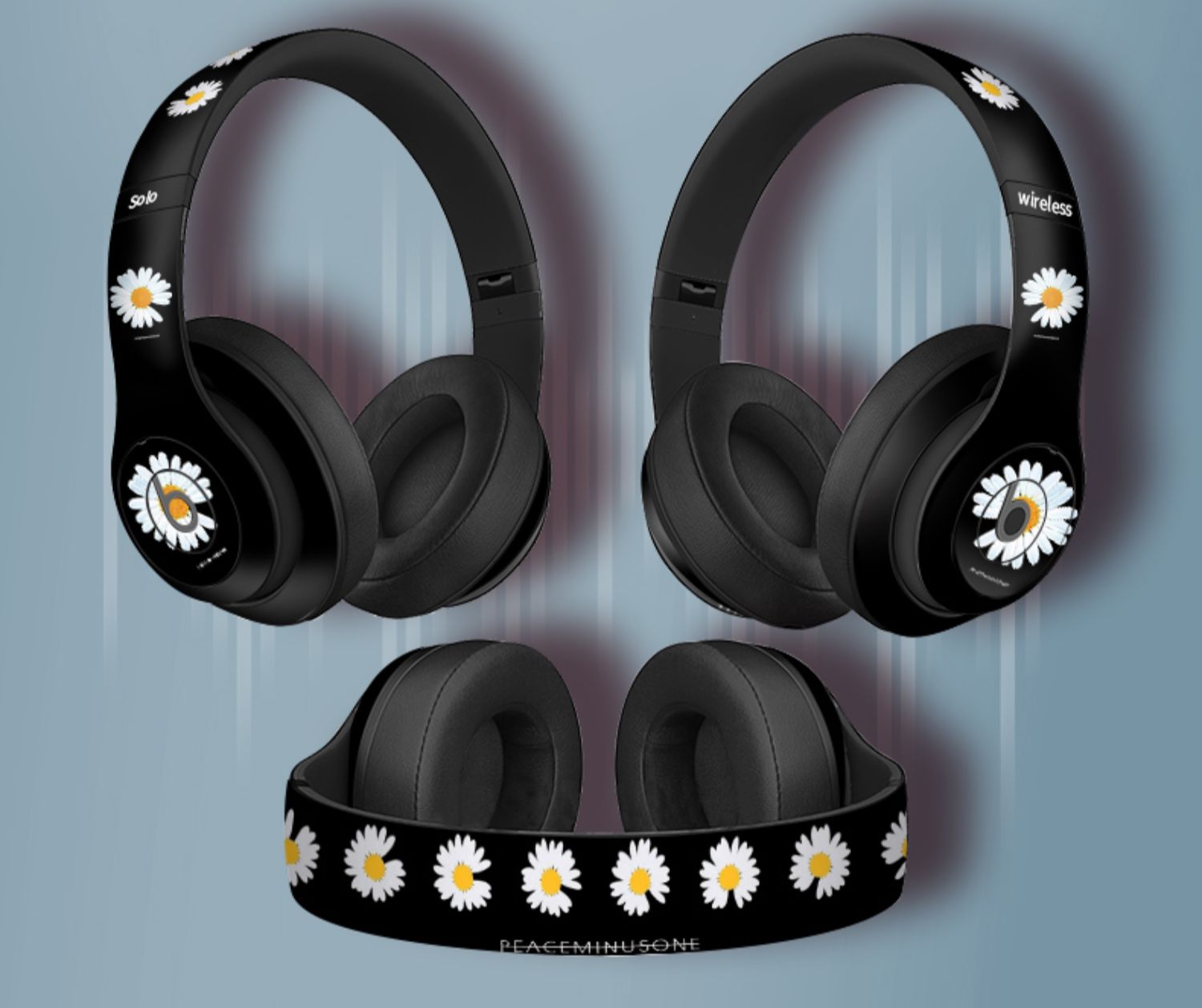 beats solo3 贴纸魔音solo2贴纸studio3头戴式ep pro录音师wirele dd