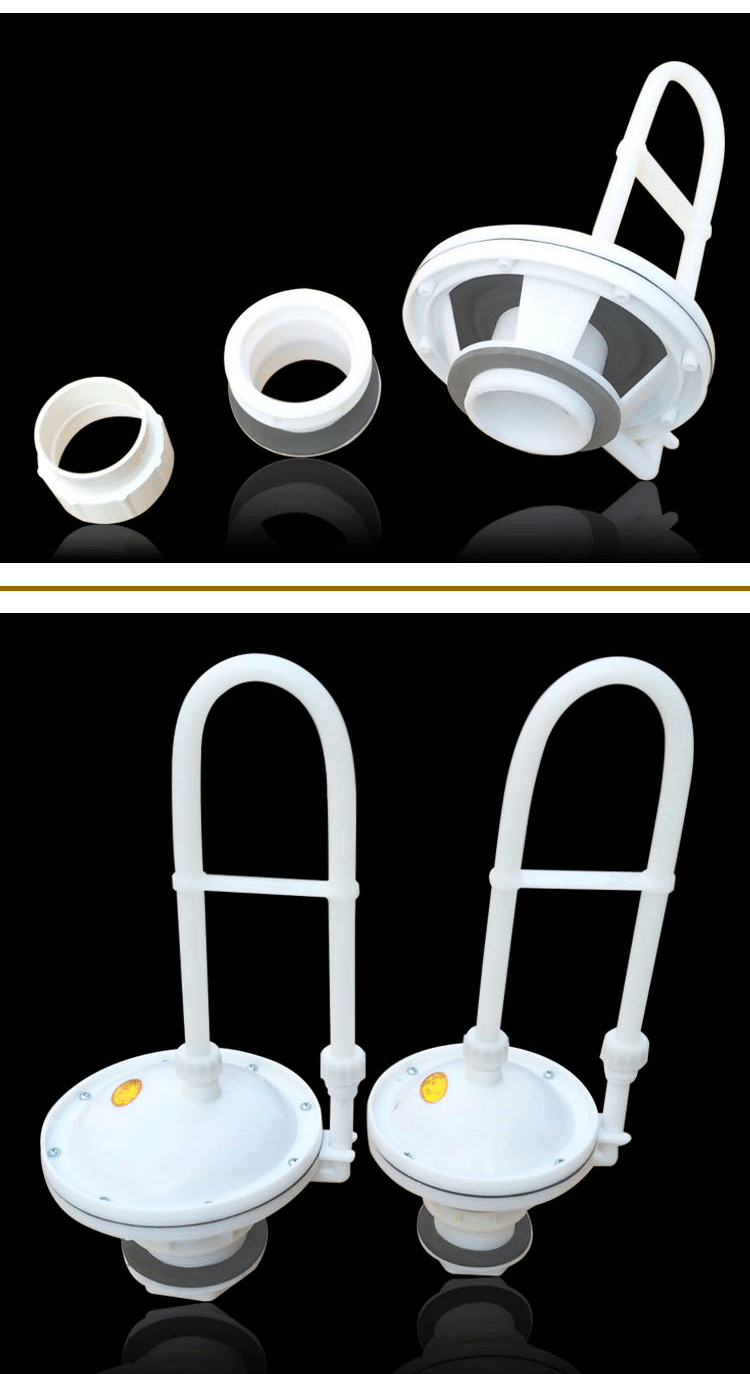 适用蹲便器配件4050自动落水胆公共厕所自动冲水箱落水胆冲水阀胆定制