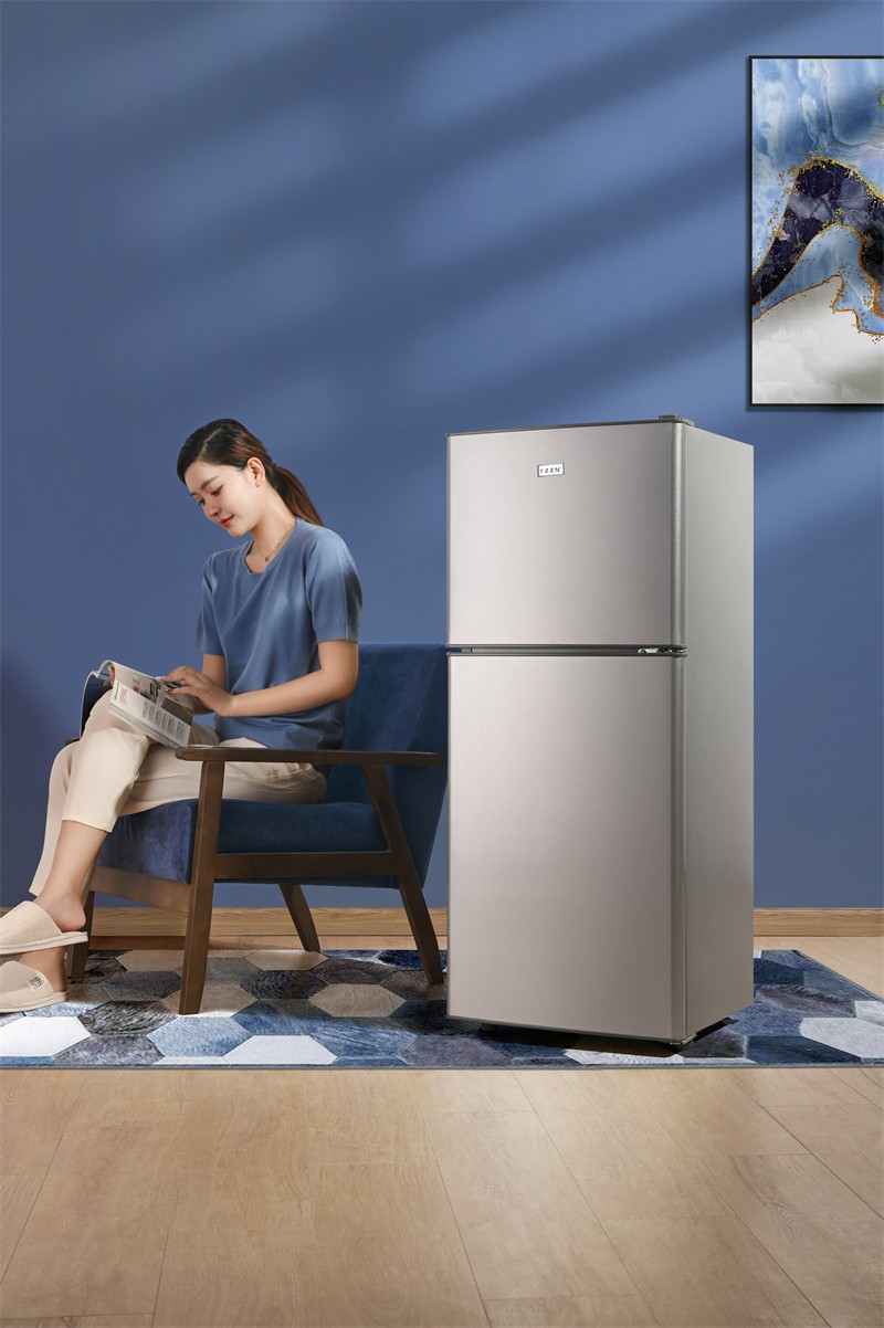 安徽省扬子智能电器有限公司冰箱抗菌一级能效复古大容量冷藏冷冻节能