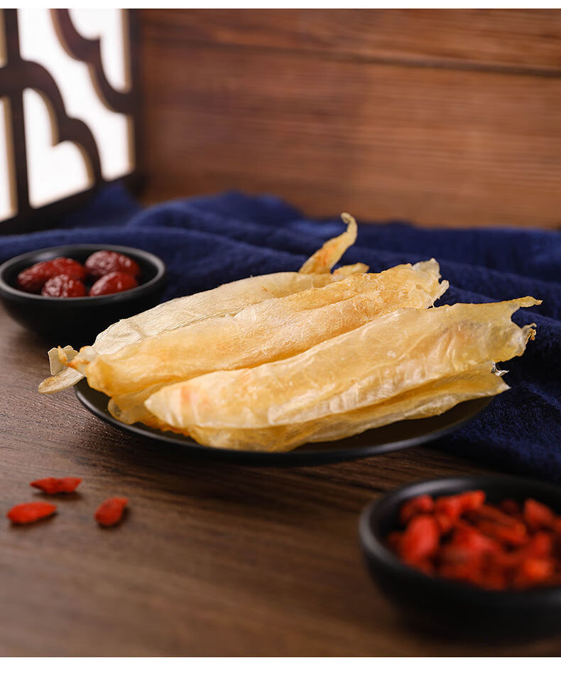 深海鱼胶补气血花胶干货煲汤鱼泡鱼肚鱼鳔胶送礼黄花胶孕妇营养品