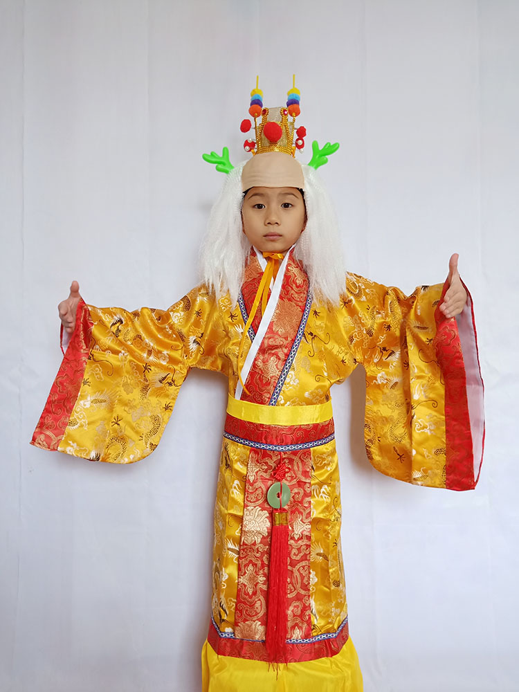 西游记儿童服装演出服人物道具哪吒闹海东海龙王虾兵蟹将夜叉龟丞相