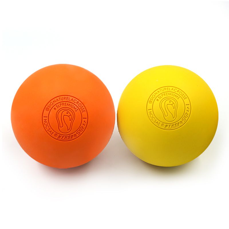 筋膜球筋膜球长曲棍球按摩球肩颈经膜健身足底球 白色 ksone