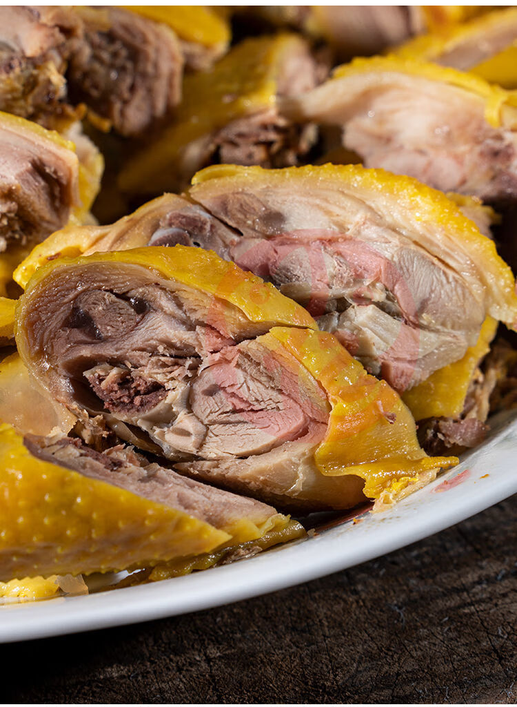 小皇鸡盐焗鸡 梅州盐焗鸡整只手撕鸡即食熟食广东客家特产小吃卤味