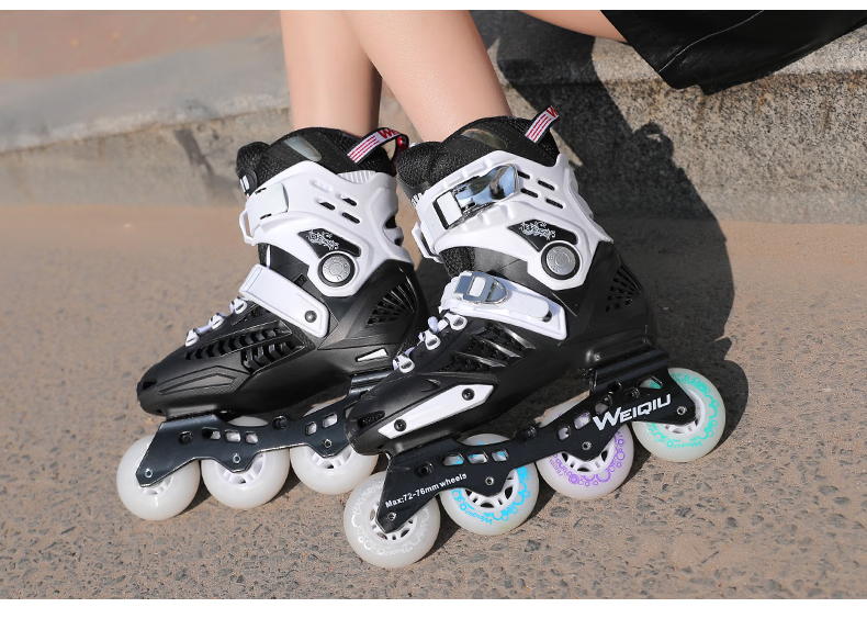 花石猴(huashihou) 专业平花轮滑溜冰鞋成人男女初学者儿童花式滑冰