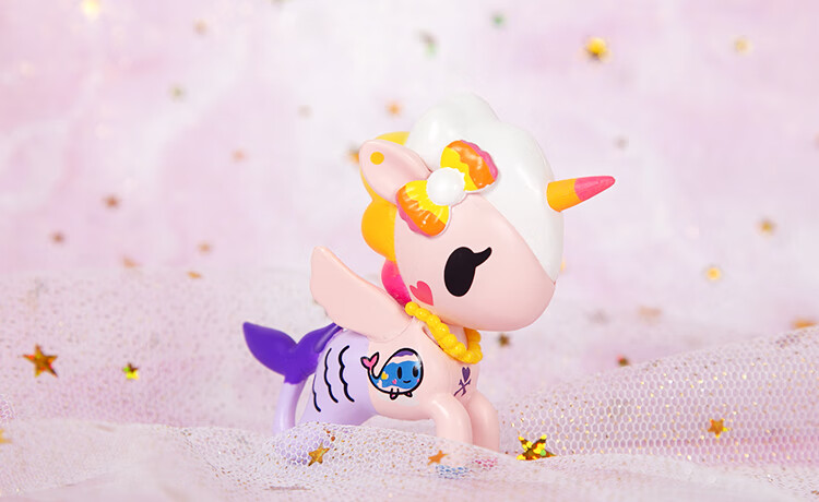 2022新款 tokidoki 盲盒独角兽6代 祖国版新款可爱十二星座国产美人鱼