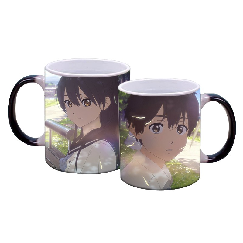 刻沫helloworld你好世界周边杯子学生生日礼物情侣动漫水杯定制马克杯