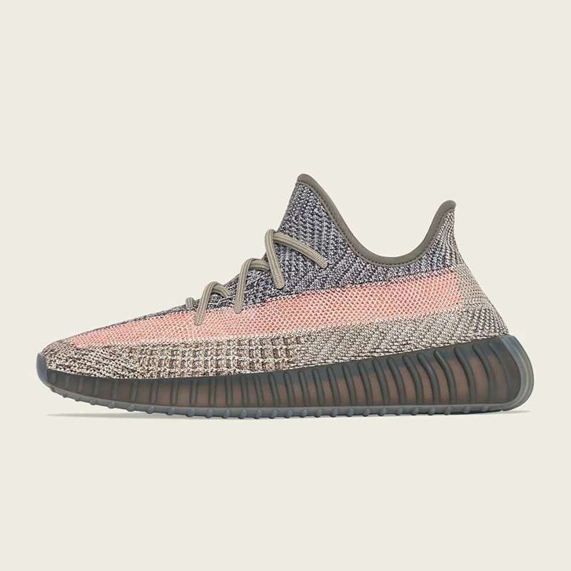 adidas三叶草 yeezy 350 v2 灰蓝橙灰天使 椰子休闲鞋 跑鞋 运动鞋 fz