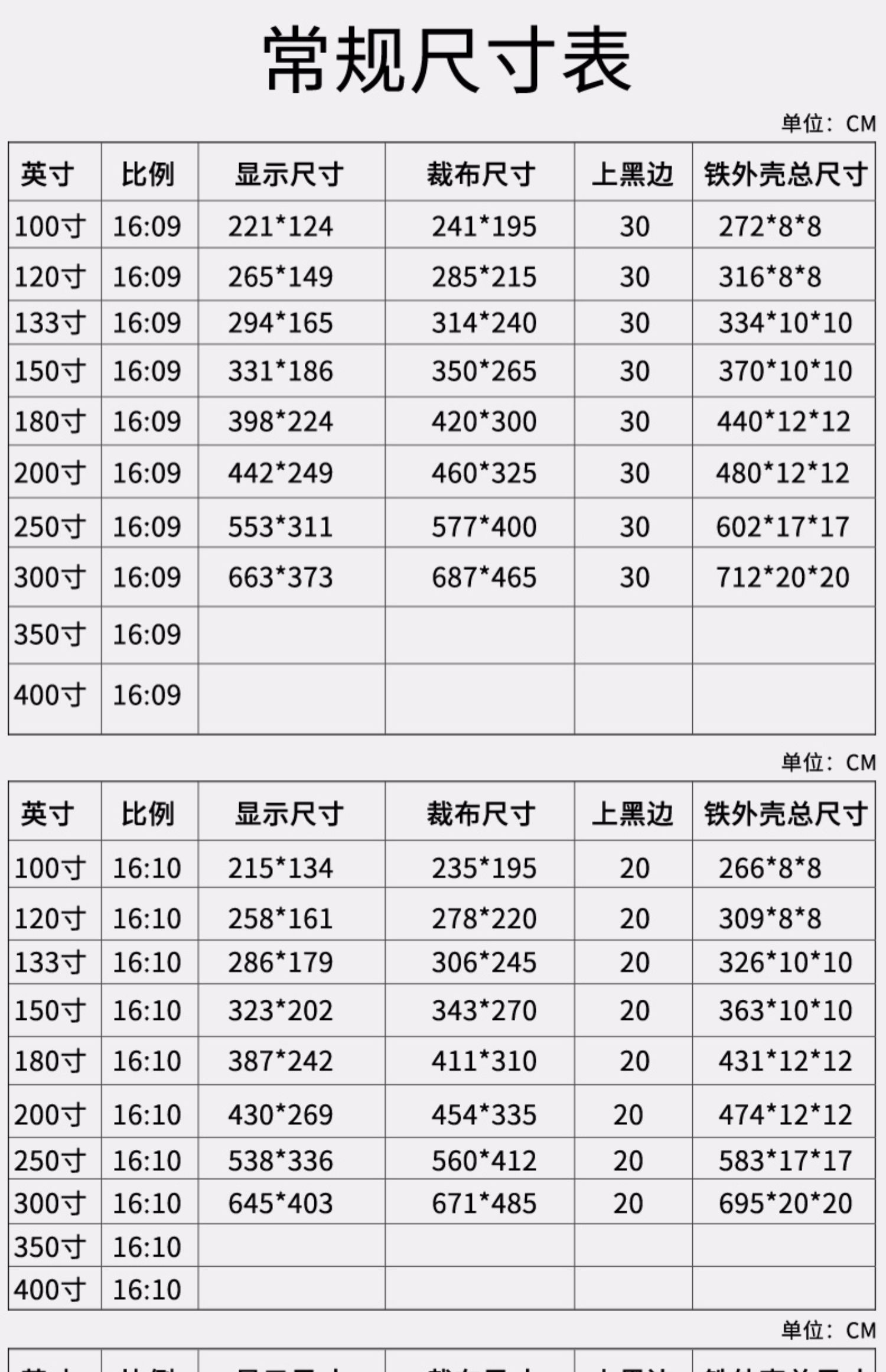 120英寸幕布长和宽图片