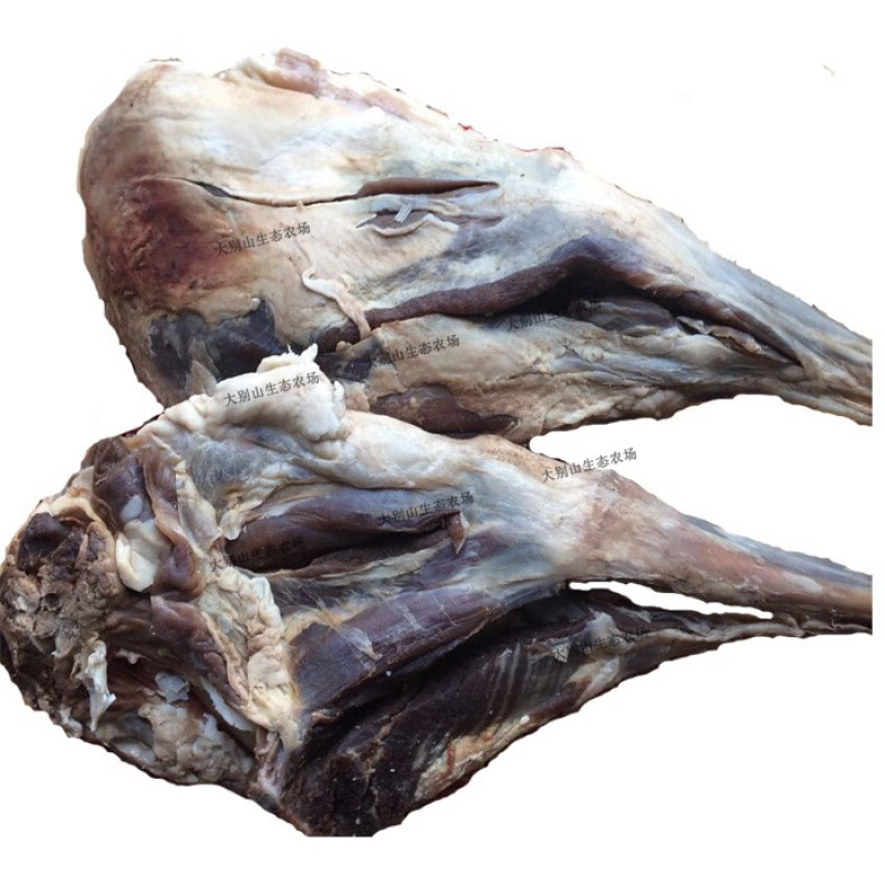 河南特产风干腊羊肉信阳腊羊腿羊排腊羊肉腊肉土山羊腌制晒干500g