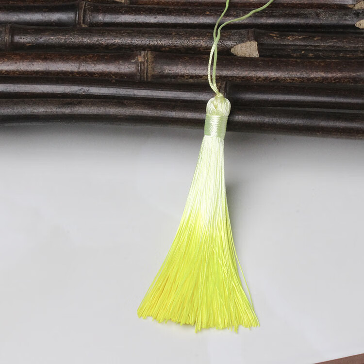流苏穗子渐变色古风小吊穗中国结配饰复古典服装扇坠车挂饰品挂件