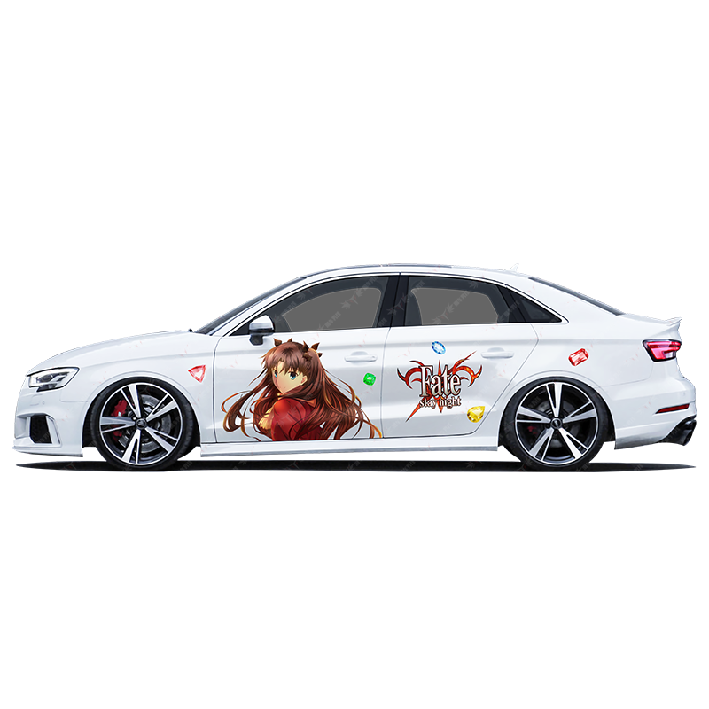 fate车贴尼禄动漫汽车贴纸二次元痛车贴贴画车身装饰拉花个性定制d5