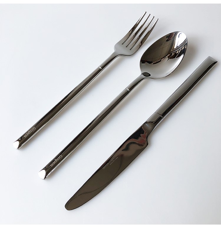 牛排西餐刀叉304不锈钢高颜值甜品刀叉家用西餐具套装库存微瑕品西餐