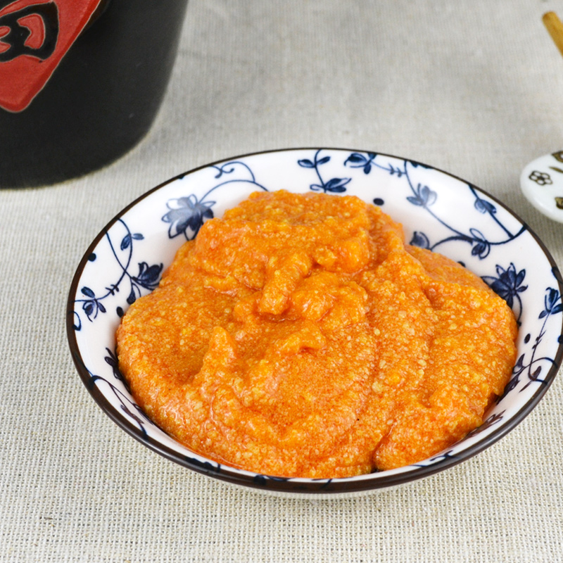 万寿斋 蟹黄酱 山东烟台姑香蟹黄油拌饭拌面好伴侣海鲜酱蟹黄膏饭店2