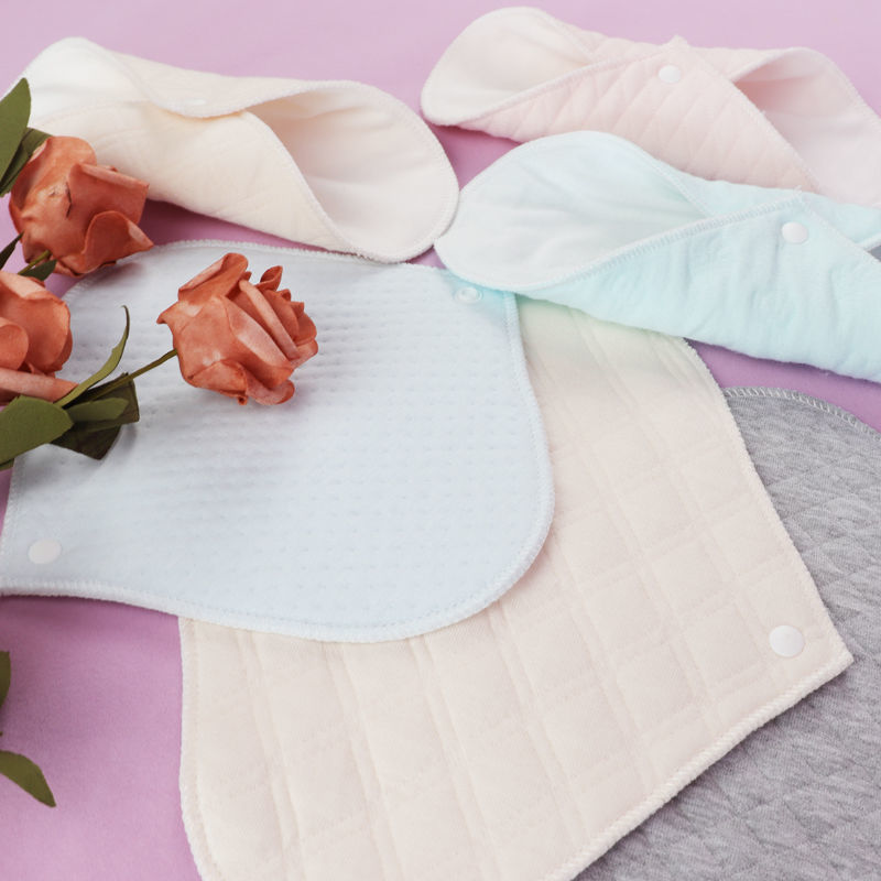 可水洗护垫纯棉布卫生巾加长透气吸水防水防漏防过敏少女18cm单片棉柔