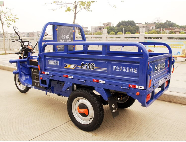 电动三轮车货运电动车装货车载重王台铃农用家用小型爬坡王快递车 1