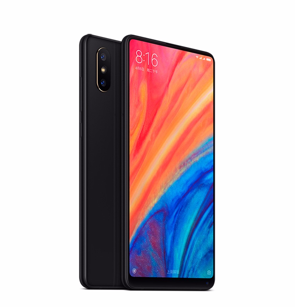 【二手9成新】小米mix2s 全面屏游戏手机 黑色 6g 128g 全网通【图片