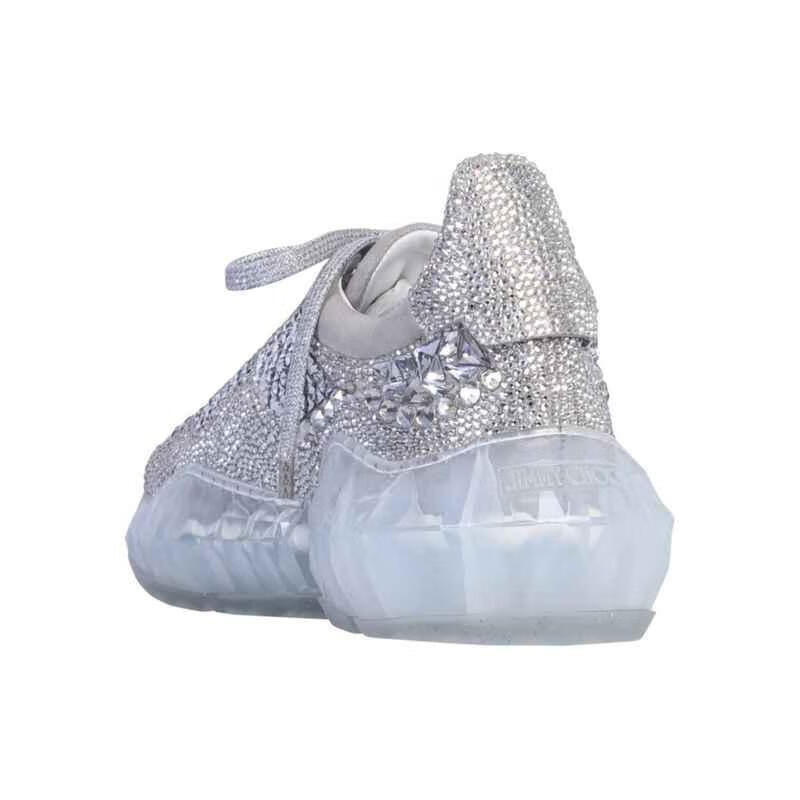 周仰杰jimmy choo 运动休闲鞋女士奢侈品diamond/f钻石水晶休闲运动鞋