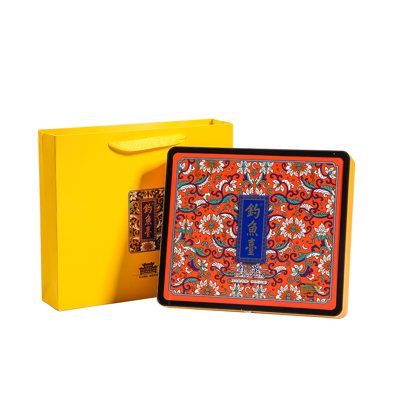 华祥苑 茶叶 钓鱼·台 小种红茶 茶叶送礼礼盒 红茶168g【图片 价格