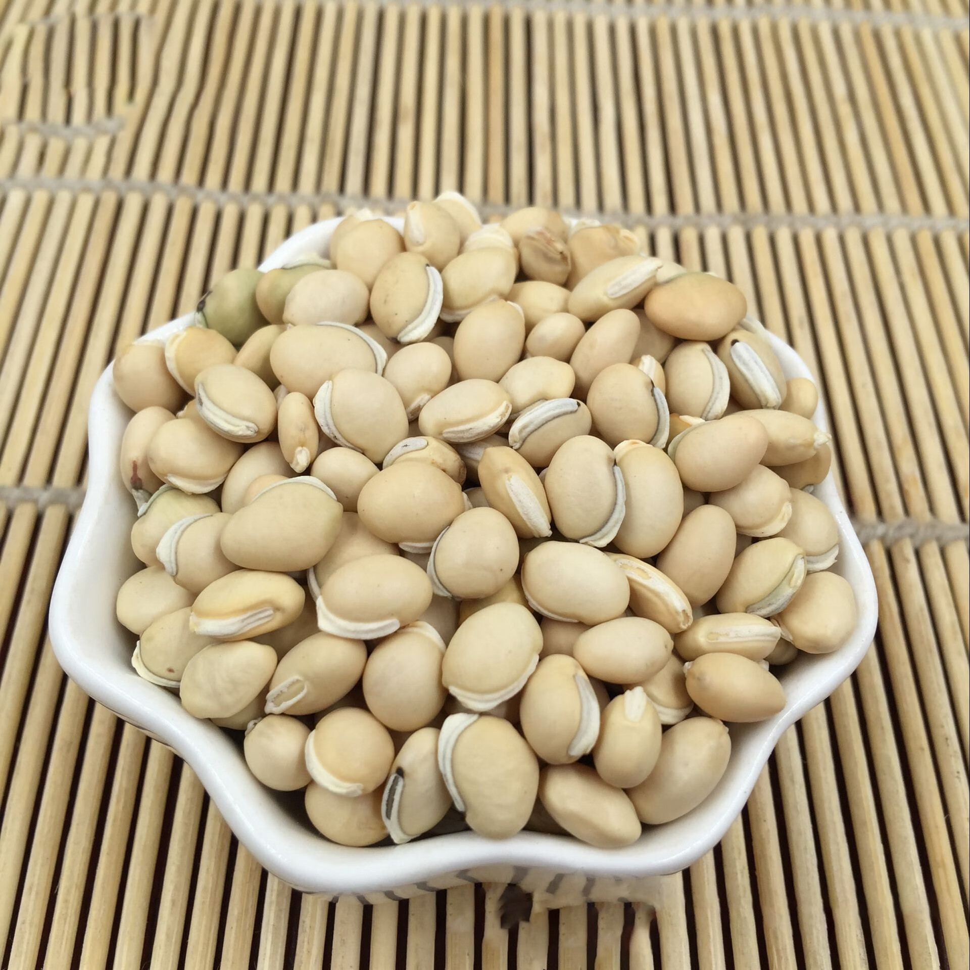 中药材白扁豆 大粒扁豆 白扁豆 图片色【图片 价格 品牌 报价】-京东