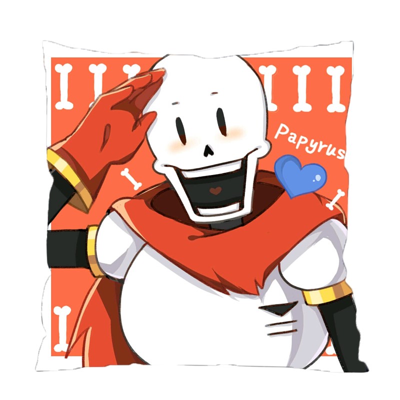 刻沫传说之下抱枕游戏周边sans靠枕靠垫生日礼物定制二次元宅男女动漫