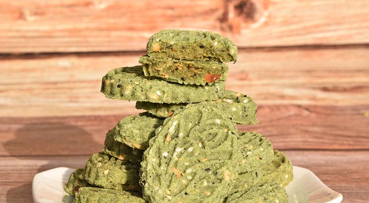 广西桂林特产荔浦米饼艾叶夹心米饼杯旧传统糕点休闲手工好吃零食 1袋