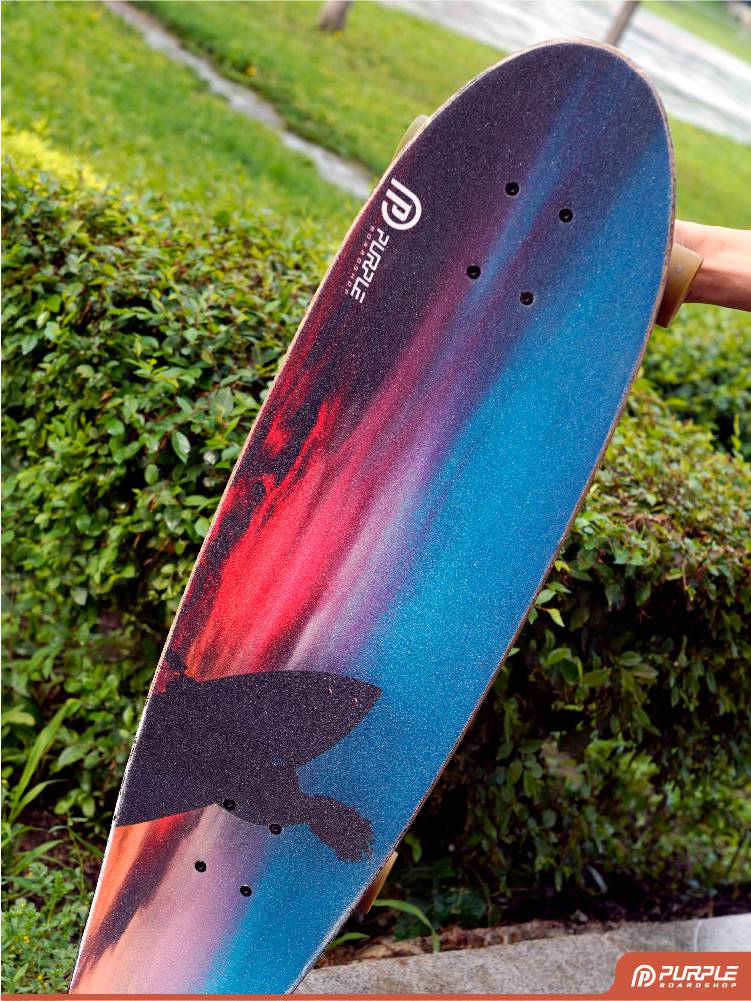 滑板磨砂贴纸陆地冲浪板砂纸长板滑板潮牌磨砂纸短板专业贴纸气孔细沙