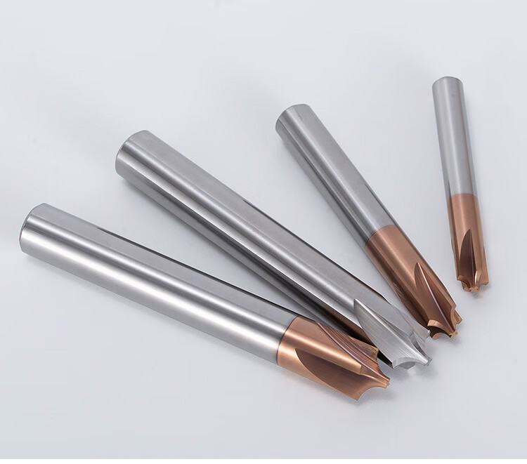 55度钨钢内r铣刀4刃涂层倒边成型铣刀反r圆弧内r倒角刀内r立铣刀d4r