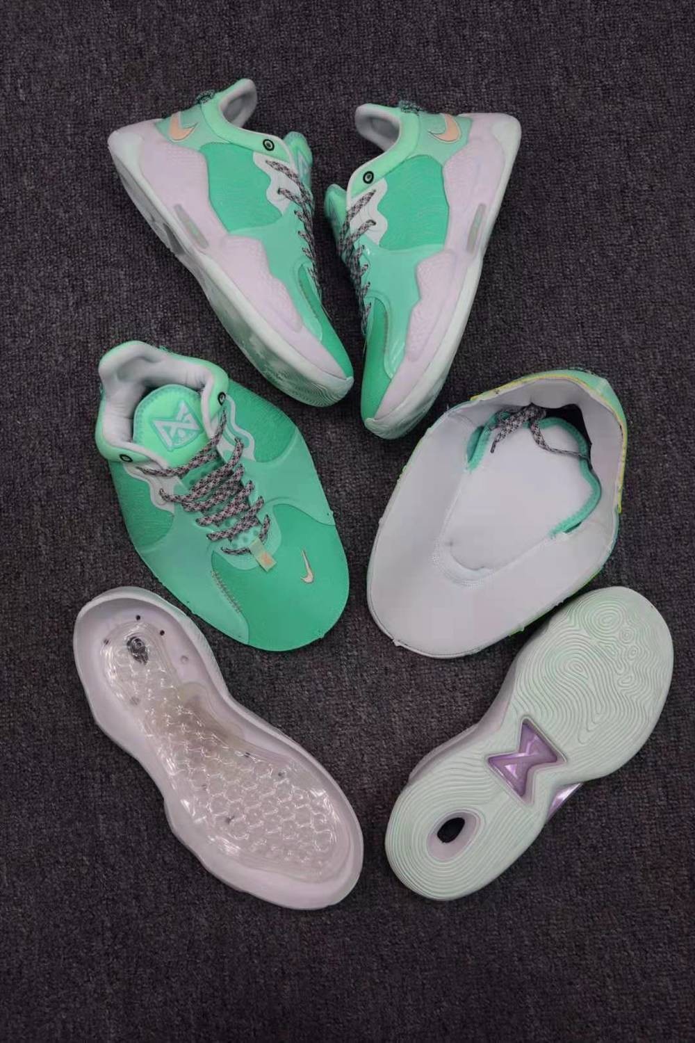 pg5保罗乔治5代泡椒篮球鞋男全掌气垫可实战全明星蓝粉首发运动鞋黑红