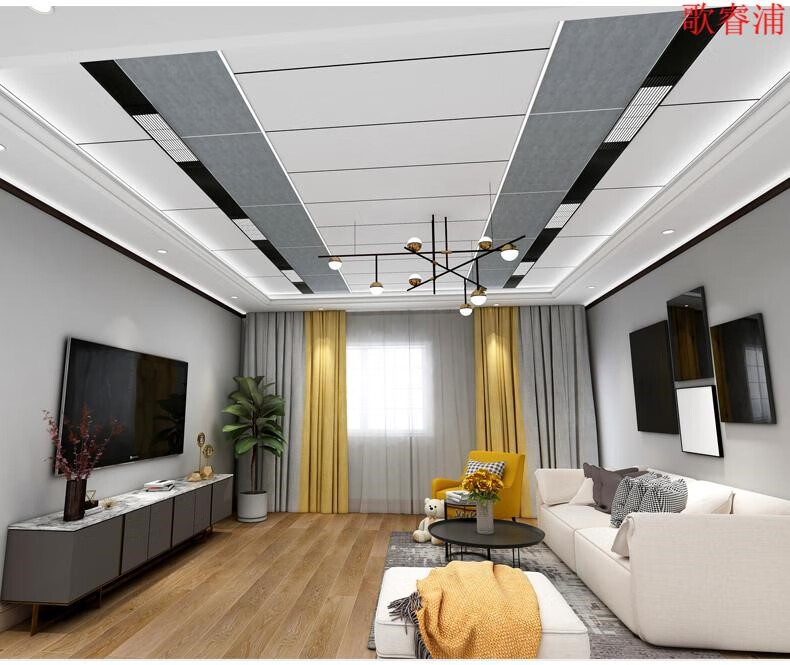 嘉普纳 友邦450900集成吊顶大板铝扣厨房卫生间铝扣板阳台天花板蜂窝