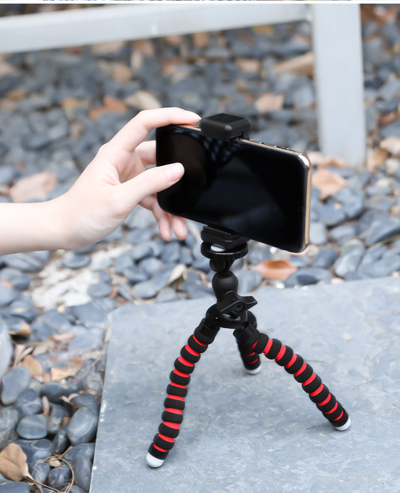 手机支架便携八抓鱼vlog手持云台配件单反微单通用旅行三角架自拍章鱼