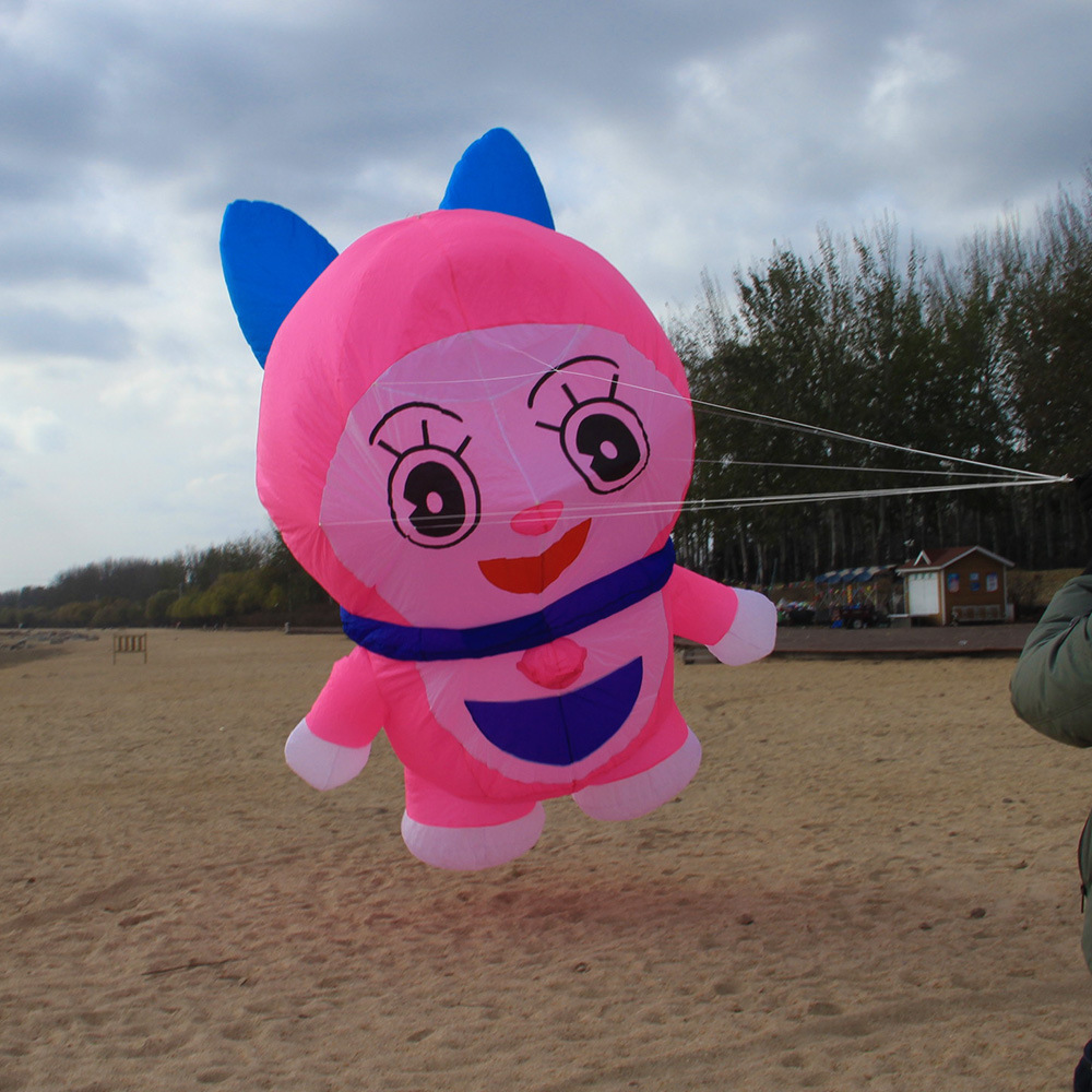 领航风筝美国队长三叶虫充气风筝展览风筝7平米