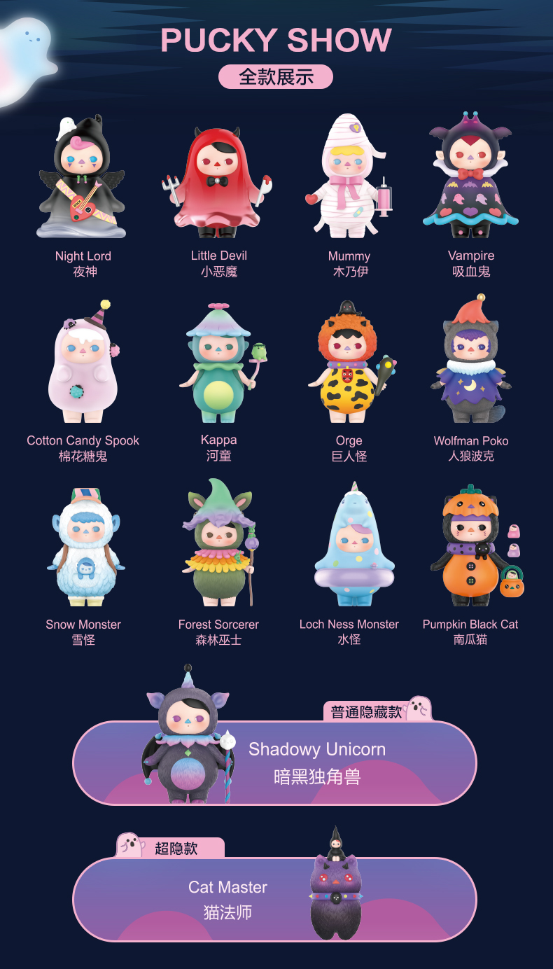 毕奇精灵怪兽宝宝系列盲盒 森林巫士 保证,一经售出不退不换【图片