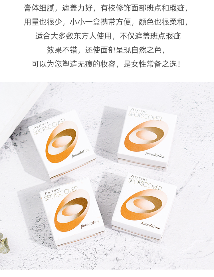 Shiseido Spots Cover Foundation H100 20g