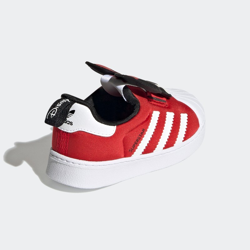 adidas阿迪达斯冬季新款米奇联名加厚青少年三叶草经典贝壳头鞋 q4