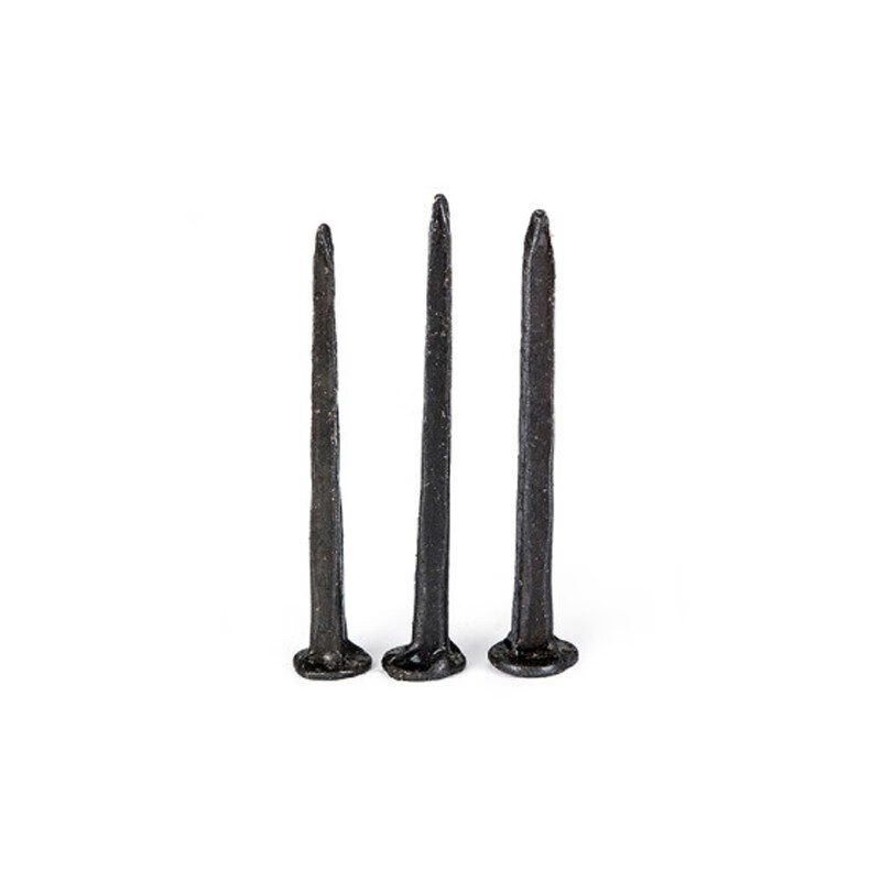 檬韩柯 黑色鞋钉方形小铁钉小钉子修鞋钉写钉子皮钉黑钉三角钉铁钉尖