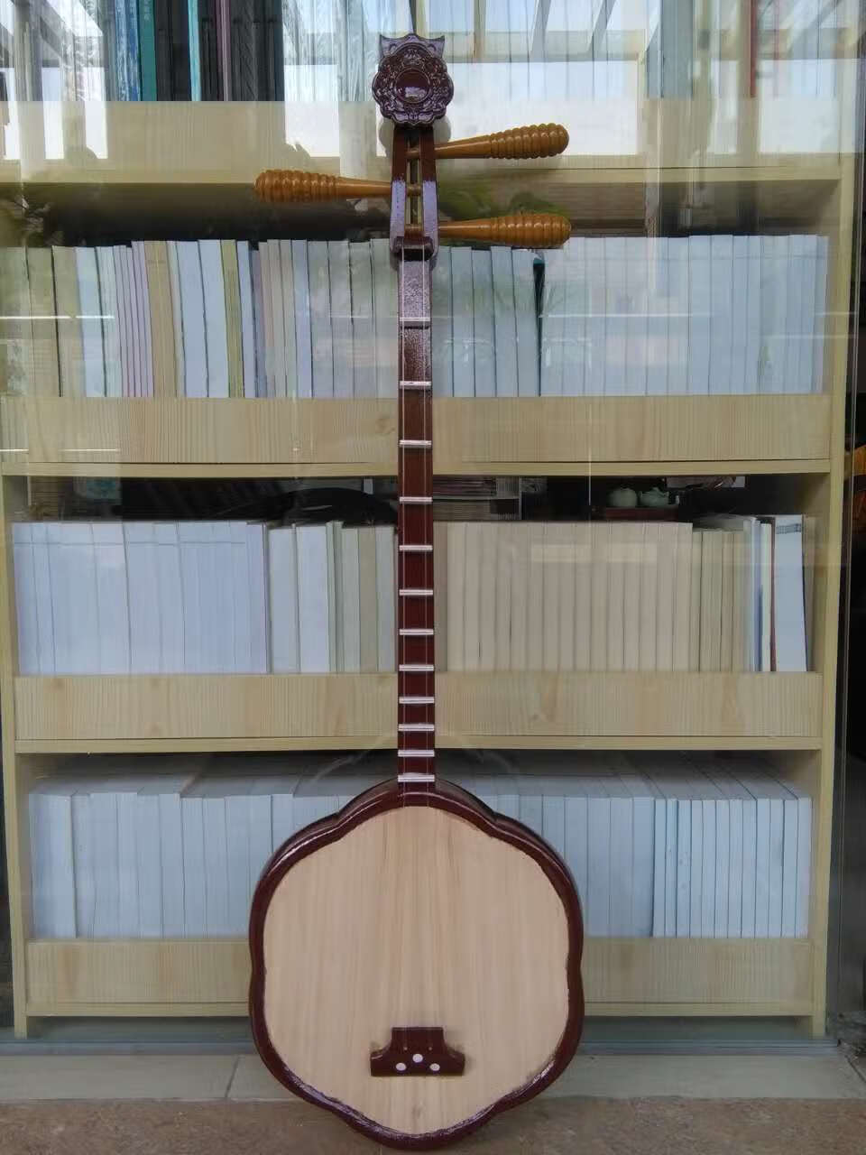 6015客家梅花琴秦琴传统山歌五律非七律民族乐器手工制作广东
