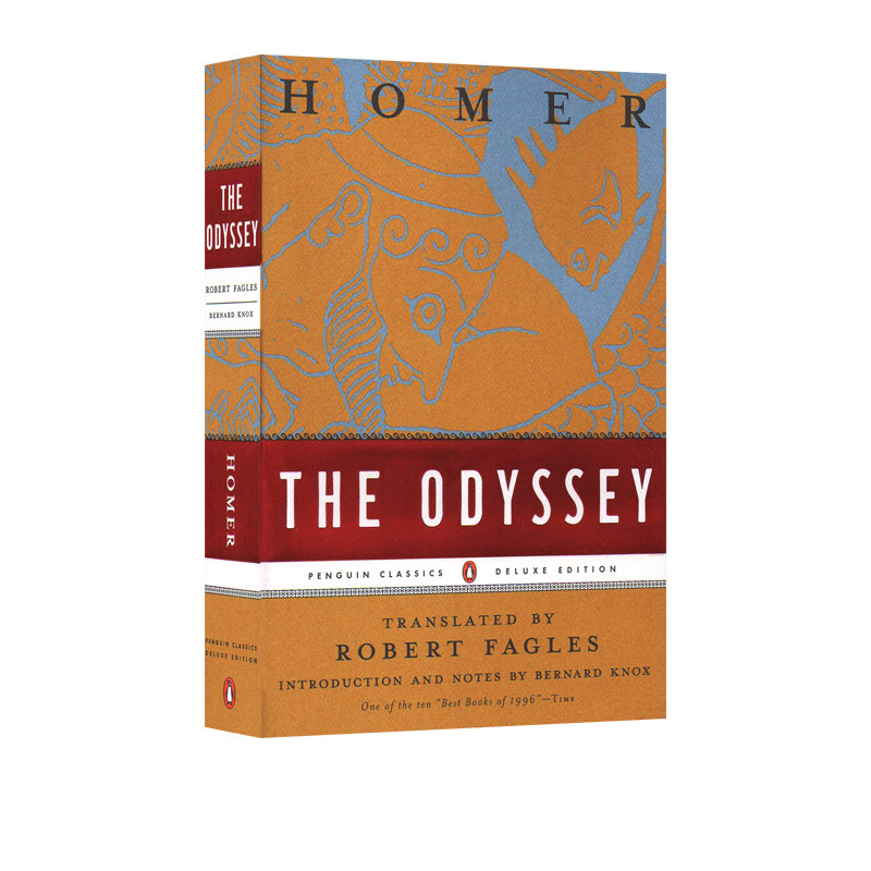 英文原版 the odyssey 奥德赛 荷马史诗 希腊神话 毛边书收藏版 古典