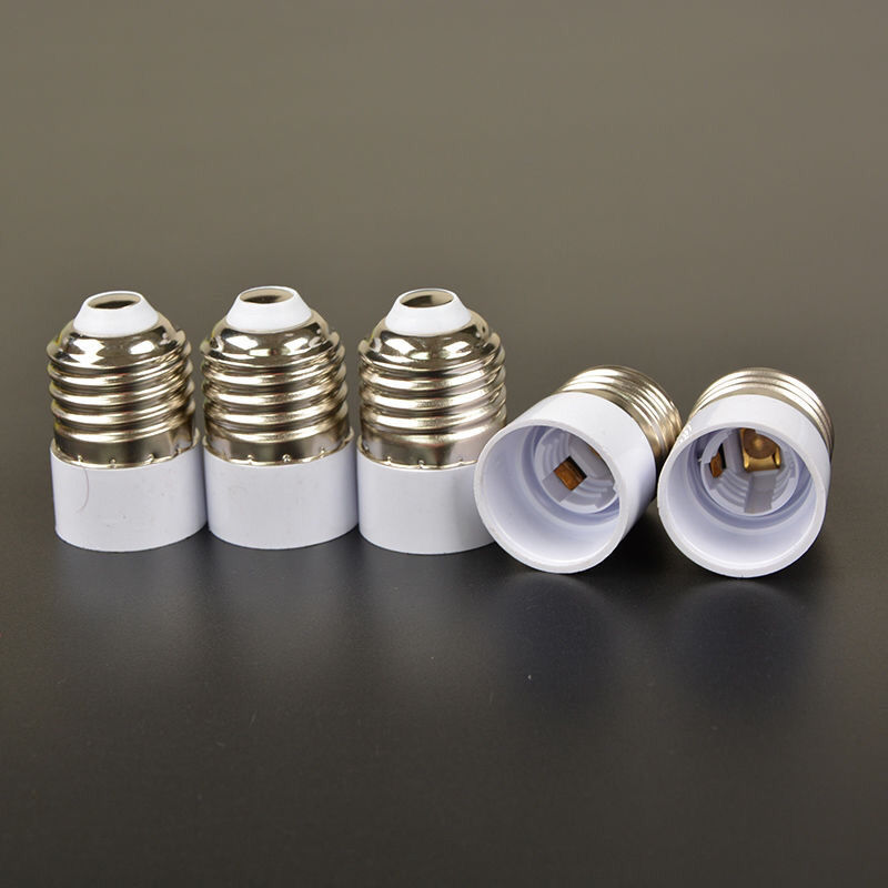 e14转e27灯头灯座e27e14灯头转换器定制高品质e27转e14转换灯头2个装