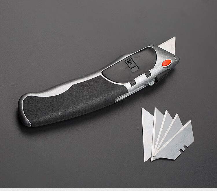 日本福冈重型电工刀工业级多用途梯形美工刀墙纸刀锰钢刀片 电工刀